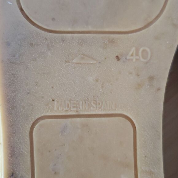 Laro Beach Metallic Pewter Espadrilles Women's Size 40 - Picture 10 of 10